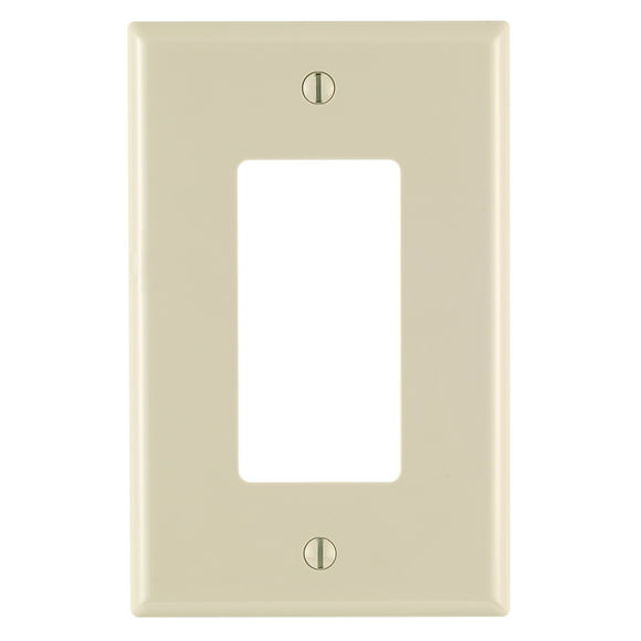 Brown Leviton 80611 3-Gang Decora Midway Size Smooth Plastic Wallplate 10-Pack 